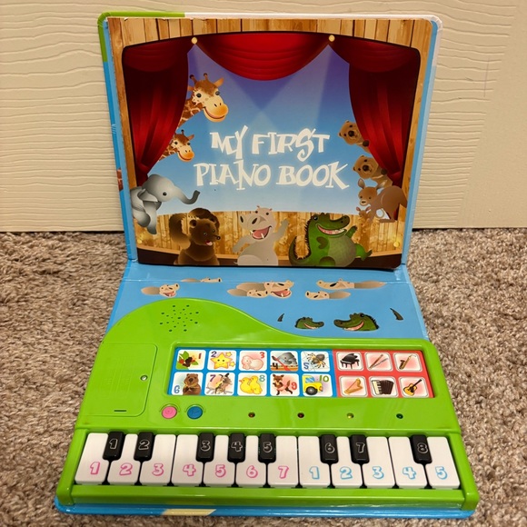 Best Learning My First Piano Book 6 instruments 10 songs educational toy EUC - Picture 12 of 14